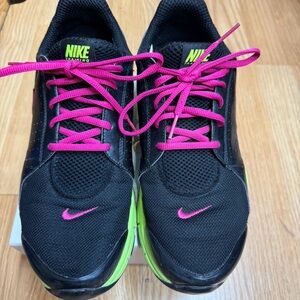 Nike . Women's Athletic Shoes - Black and Pink